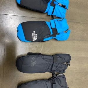 North face kids mittens 5T